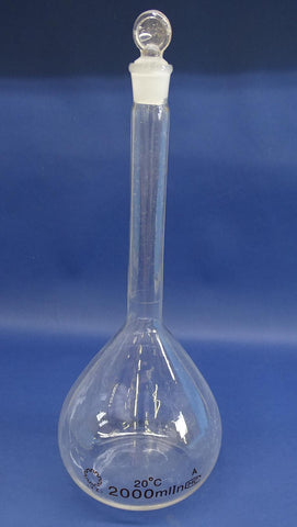 FLASK VOLUMETRIC 2000ml