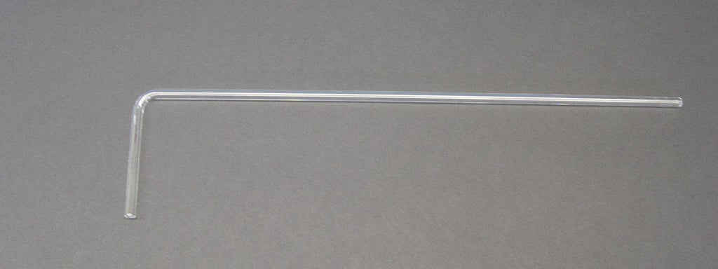 TUBE DEL GLASS 5x60x180mm BENT