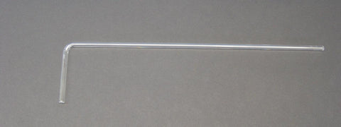 TUBE DEL GLASS 5x60x280mm BENT