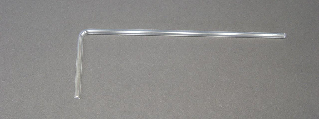 TUBE DEL GLASS 5x60x200mm BENT