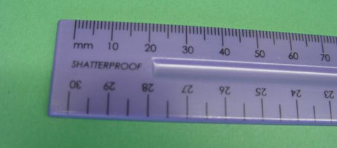 RULER PLASTIC 300mm
